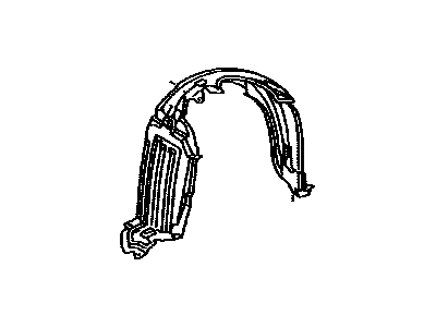 Toyota 53875-52041 Fender Liner