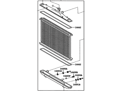 Toyota 16041-0P260 Radiator