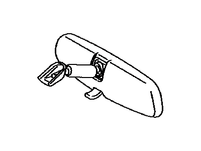 Toyota 87810-06190 Mirror Inside