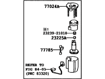 Toyota 77020-08050 Fuel Pump