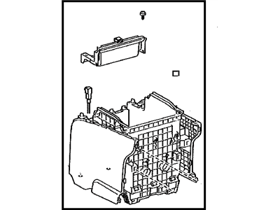 Toyota 58801-08010-B0 Box Sub-Assembly, CONSOL