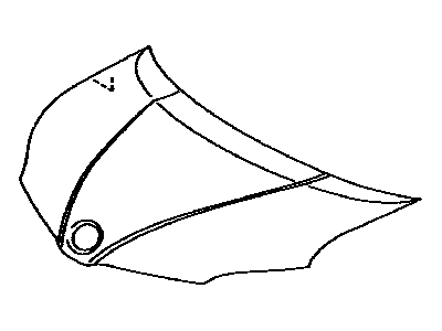 Toyota 53301-08050 Hood