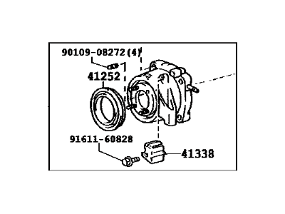 Toyota 41303-28013 Viscous Coupler