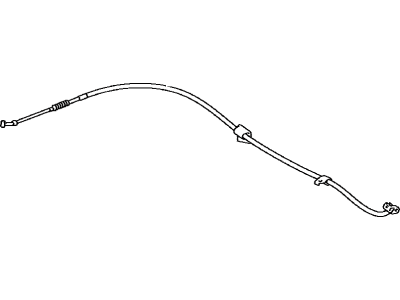 Toyota 46430-08040 Rear Cable