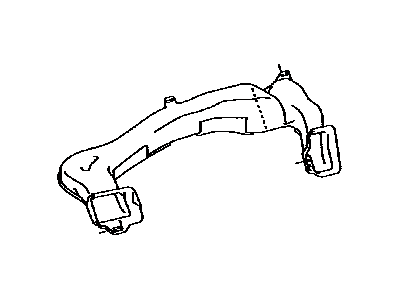 Toyota 55843-08030 Heater Duct