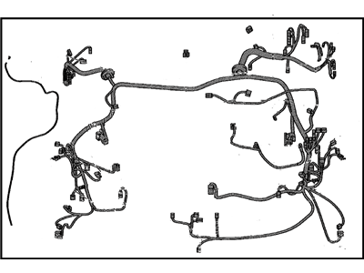 Toyota 82111-08A90 Wire, Engine Room Main