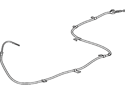 Toyota 46410-08020 Front Cable