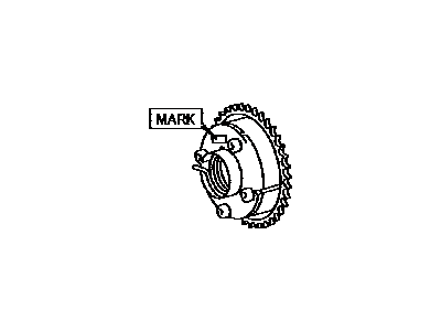 Toyota 13070-0P010 Gear Assembly, CAMSHAFT