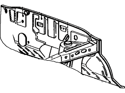 Toyota 55101-12170 Panel Sub-Assembly, Dash