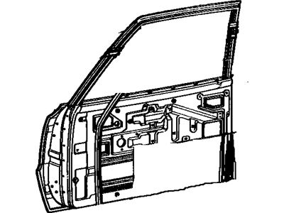 Toyota 67001-12240 Panel Sub-Assy, Front Door, RH