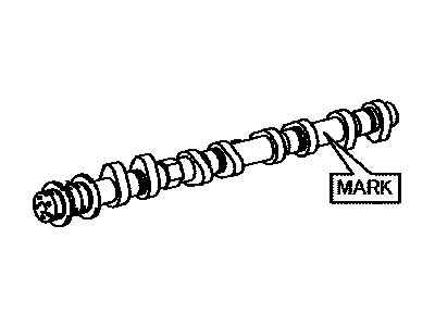 Toyota 13501-25010 CAMSHAFT Sub-Assembly, N