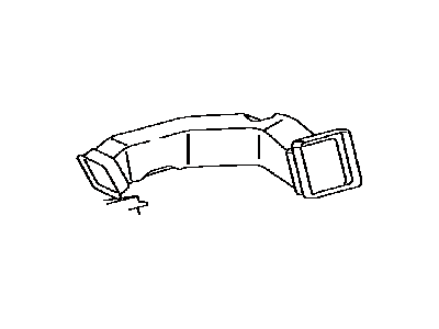 Toyota 55845-04041 Heat Duct