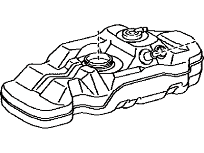 Toyota 77001-04200 Tank Sub-Assembly, Fuel