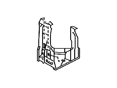 Toyota 53212-04050 Support, Radiator, LH