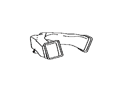 Toyota 55843-04070 Side Duct
