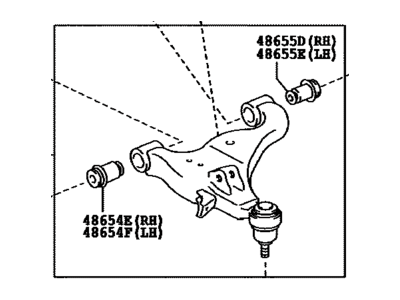 Toyota 48068-04030 Lower Control Arm