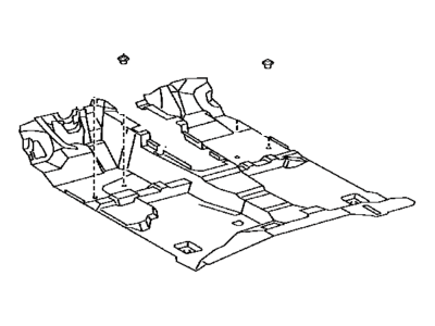 Toyota 58510-04B21-C1 Carpet Assembly, Floor