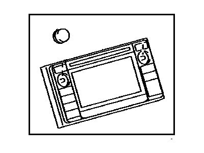 Toyota 86804-04130 Cover Sub-Assembly, NAVI