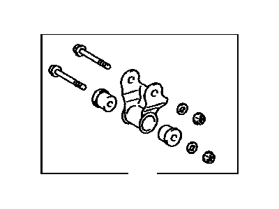 Toyota 04483-26010 Shackle Kit, Rear Spring