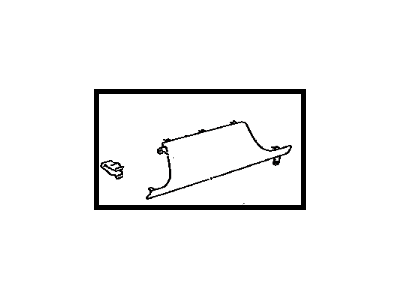Toyota 55012-04010-C0 Center Molding