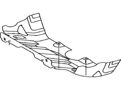 Toyota 51405-04010 Splash Shield