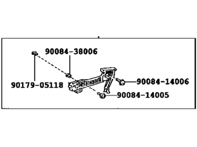 Toyota 69203-04010 Frame