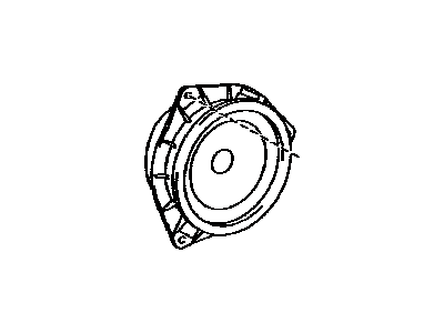 Toyota 86160-02B40 Rear Door Speaker