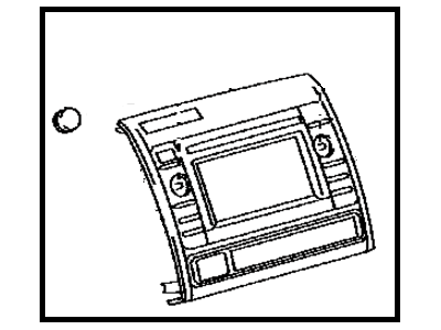 Toyota 86140-04160 Receiver Assembly, Radio