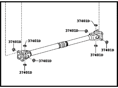 Toyota 37140-04072 Drive Shaft