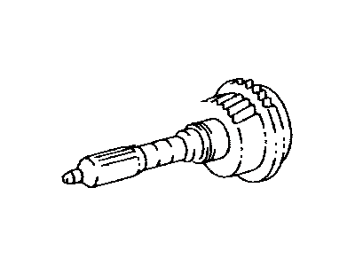 Toyota 33311-04010 Shaft, Input