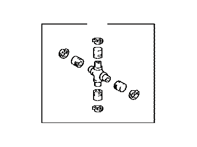 Toyota 04371-04092 Universal Joints
