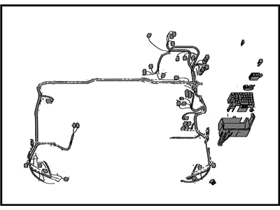 Toyota 82111-04K50 Wire, Engine Room Ma