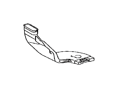 Toyota 87212-04020 Lower Duct