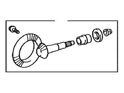 Toyota 41201-79465 Ring & Pinion