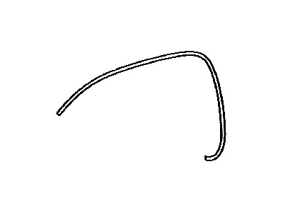 Toyota 53853-04040 Wheel Opening Molding Pad