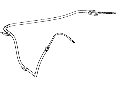 Toyota 46410-04030 Front Cable