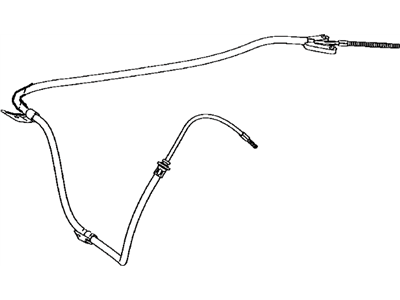 Toyota 46410-04040 Front Cable