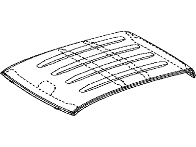 Toyota 63111-04122 Roof Panel