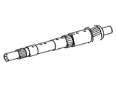 Toyota 35713-04010 Shaft, Intermediate