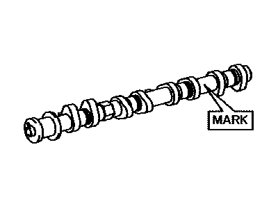 Toyota 13502-25010 CAMSHAFT Sub-Assembly, N