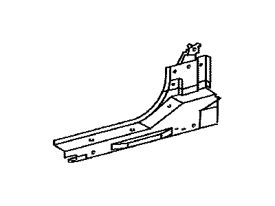 Toyota 57403-04010 Reinforce Sub-Assy, Floor Side, Inner RH