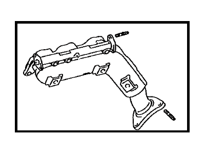 Toyota 17150-0P230 Exhaust Manifold
