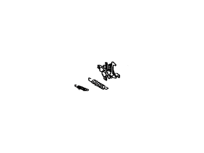 Toyota 53510-04030 Lock Assembly