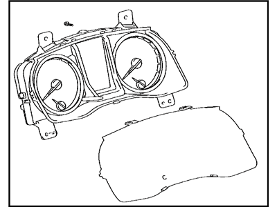 Toyota 83800-04C50 Meter Assembly, Combination