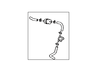 Toyota 23820-0C011 Vapor Hose