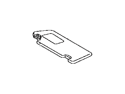 Toyota 74310-AD020-B1 Visor Assembly, Right