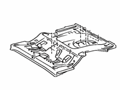 Toyota 58311-16050 Floor Pan