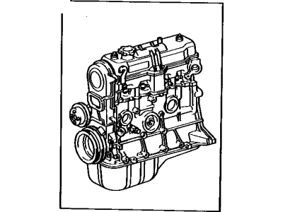 Toyota 19000-01020 Engine