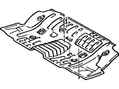 Toyota 58211-20220 Center Floor Pan