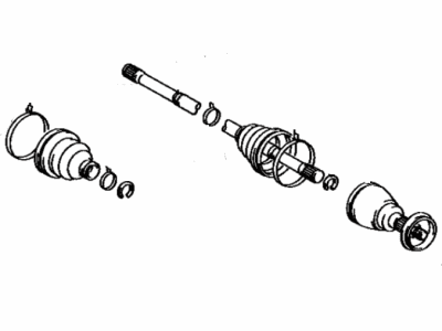 Toyota 42370-29025 Shaft